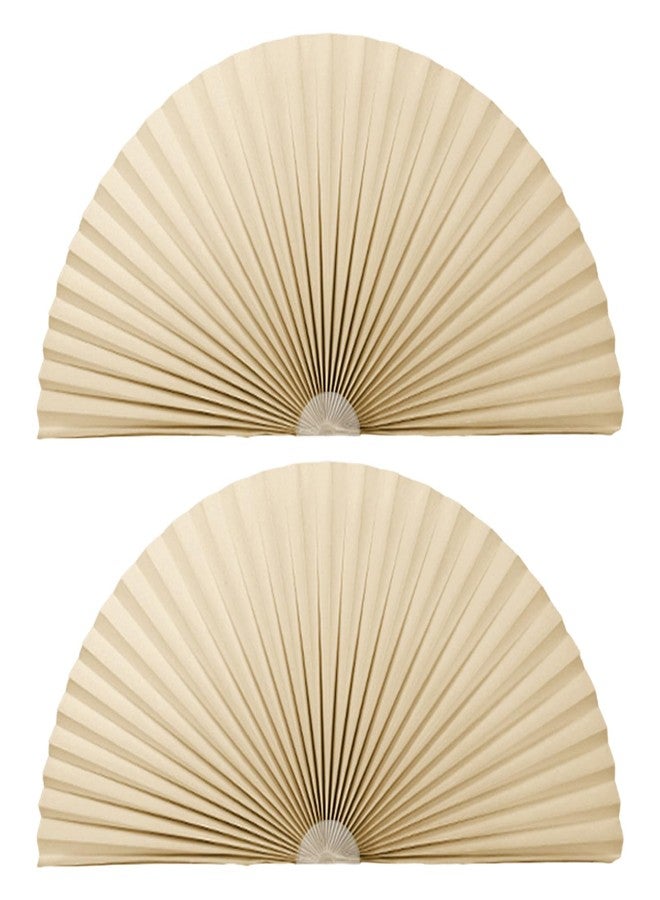 PKRFCJ Half Circle Window Shades No Drill, Arch Window Shade Blackout Half Circle, Arch Windows Shade Thermal Insulated UV Protection, Easy Install, Stylish Room Darkening, for Windows Room (Beige) - Image 1